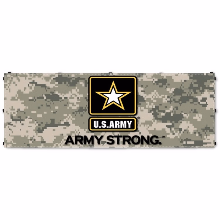 20' Back Wall Outdoor Event Canopy - Full Digital