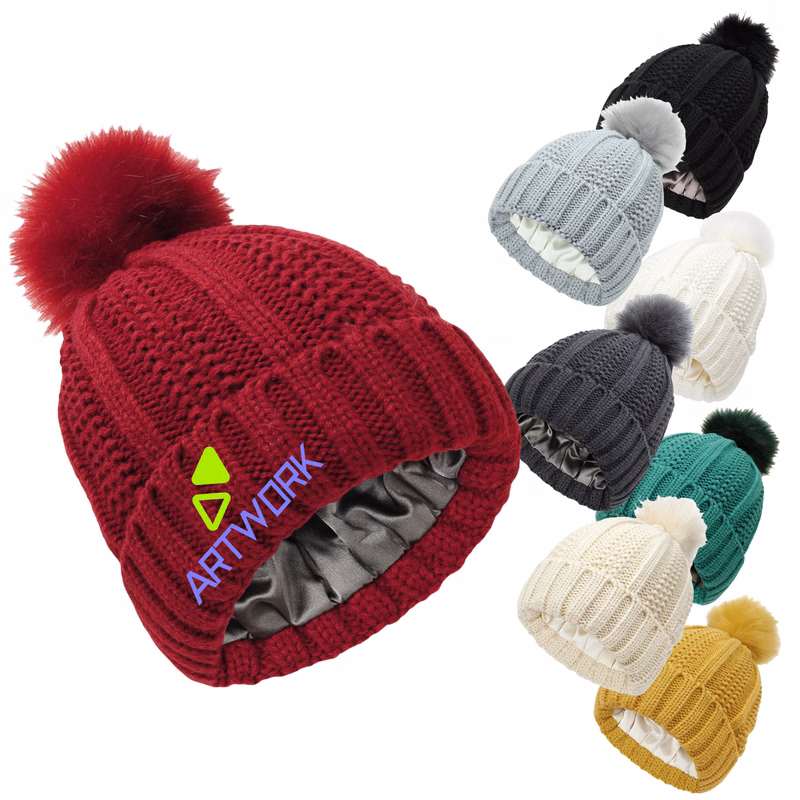 Thick Cable Women Knit Beanie