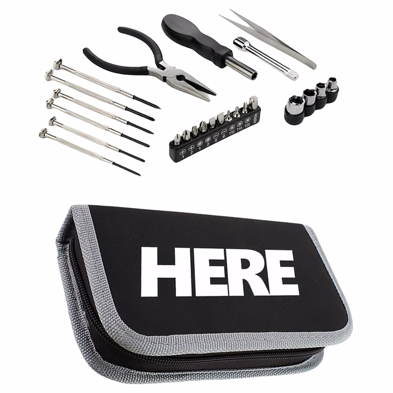 Travel-Friendly 24-Piece Tool Kit Bag