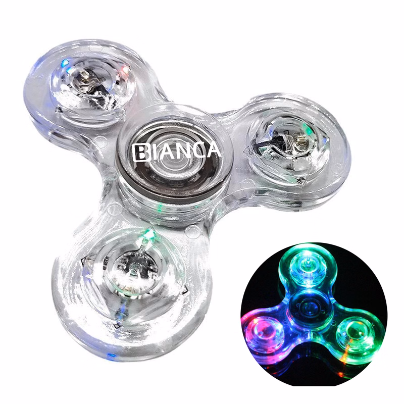 Clear LED Fidget Spinner