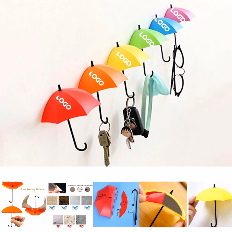 Colorful Umbrella Key Holder