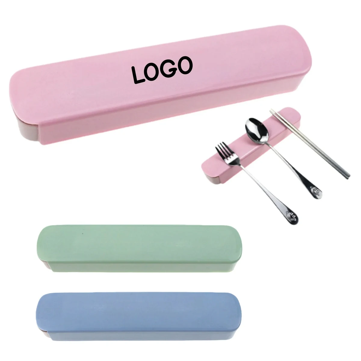 3 Piece Stainless Steel Cutlery Set Custom Logo 1
