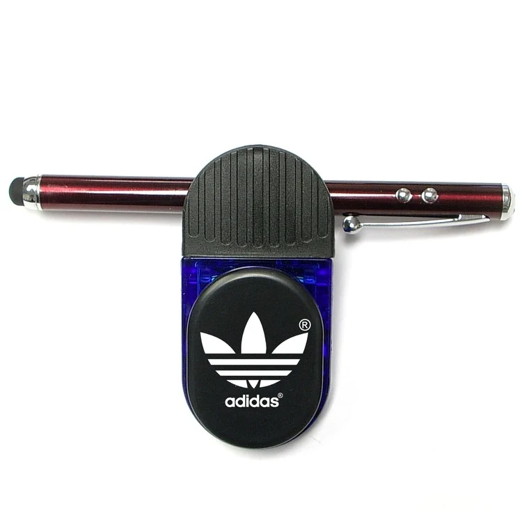 Magnetic memo clip with pen and business card / note holder.1/3Pen not included.) 1