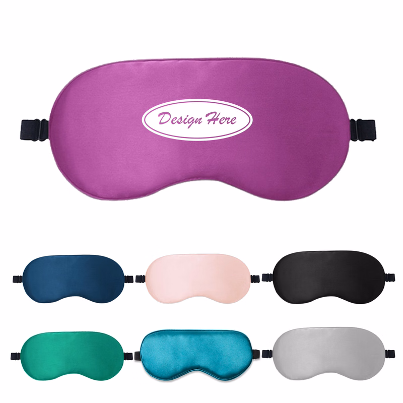 Premium Mulberry Silk Eye Mask with Adjustable Strap