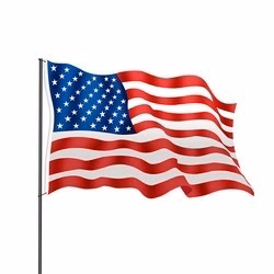 National Flag, United States, Double-Sided - 96"W x 60"H