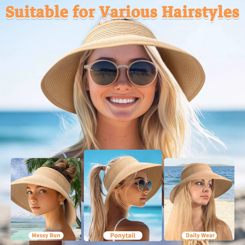 Empty Top Straw Hat