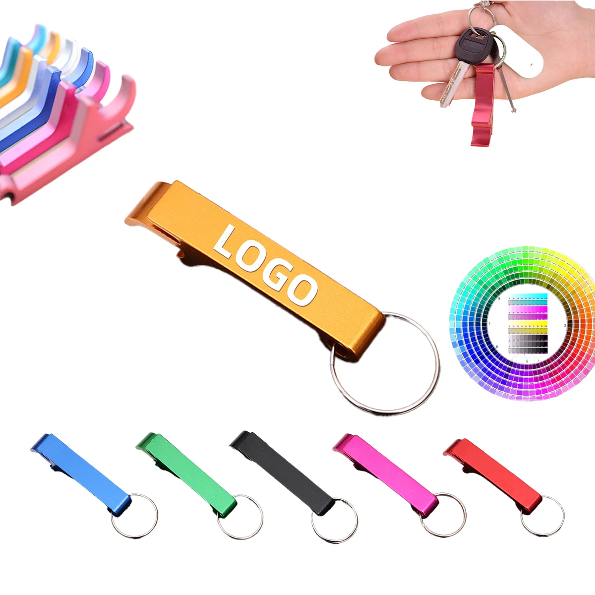 Portable Wrench Keychain Bottle Opener 1
