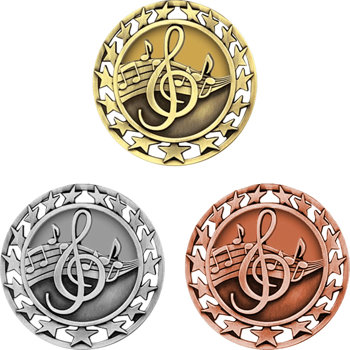 Stock Star Sports Medals: Music 1