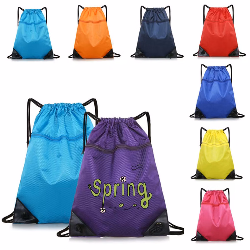 420D Polyester Drawstring Backpack