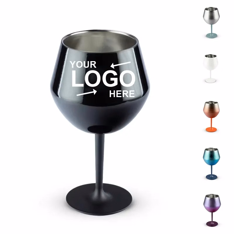 14 Oz Insulated Wine Glass