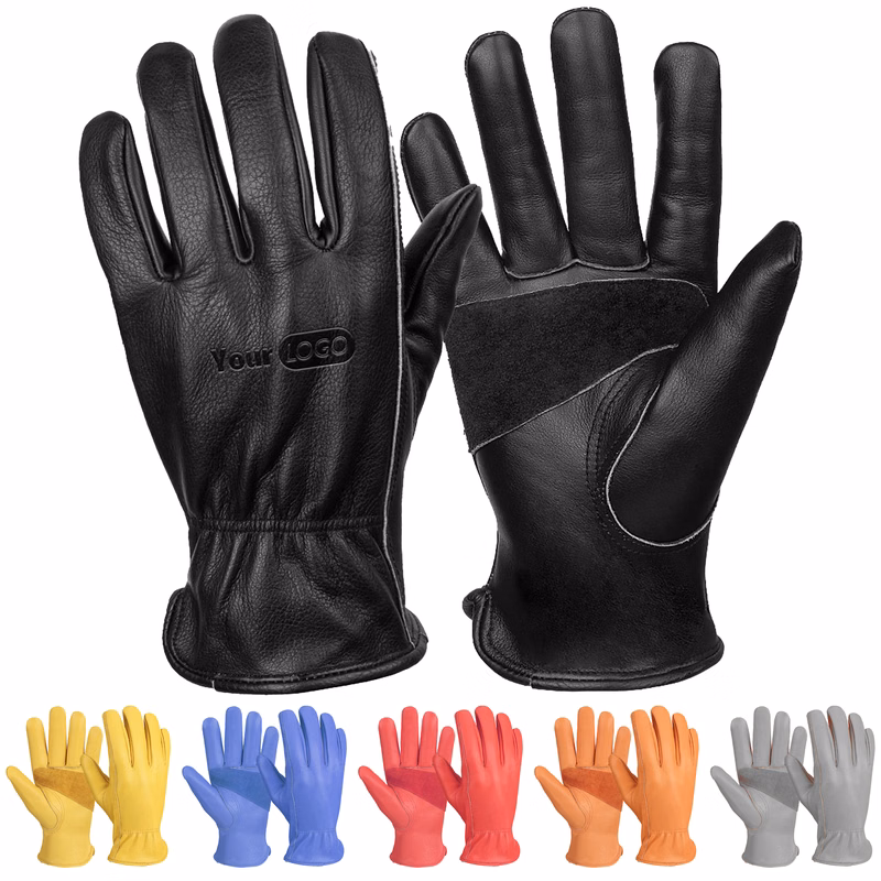 Cowhide Horticultural Planting Protective Gloves