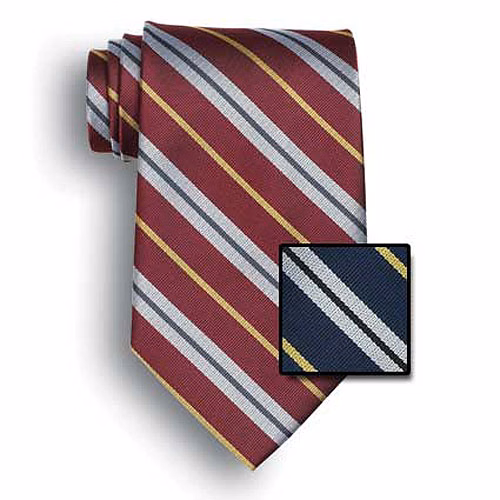 Pace Signature Stripes Polyester Tie