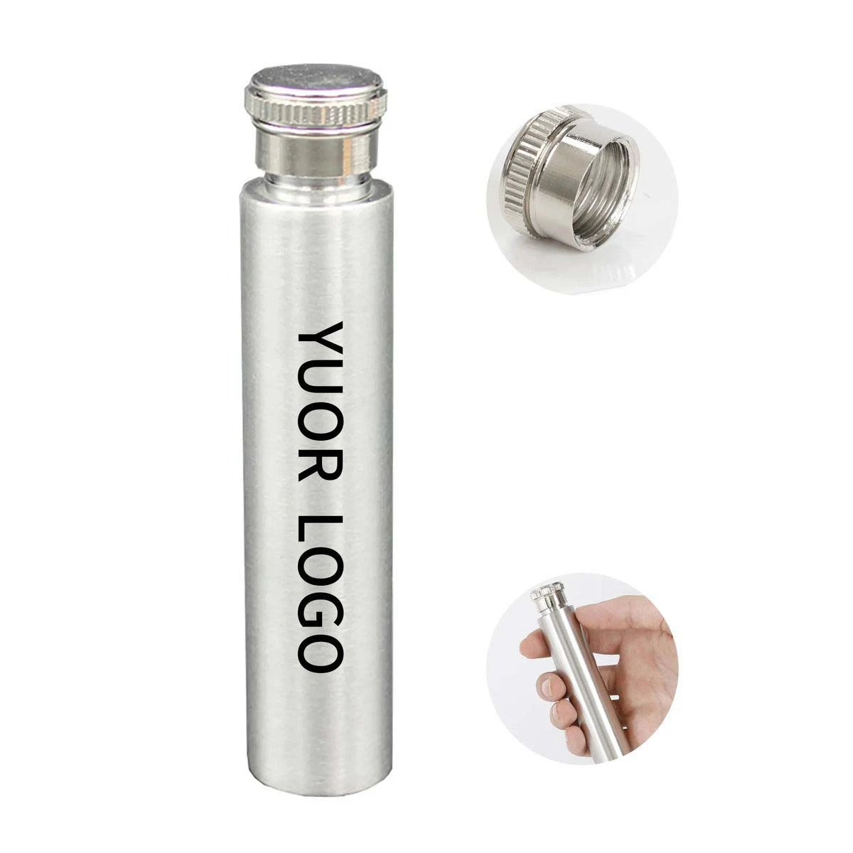 1oz Pocket Flask for Outdoor Adventures 1