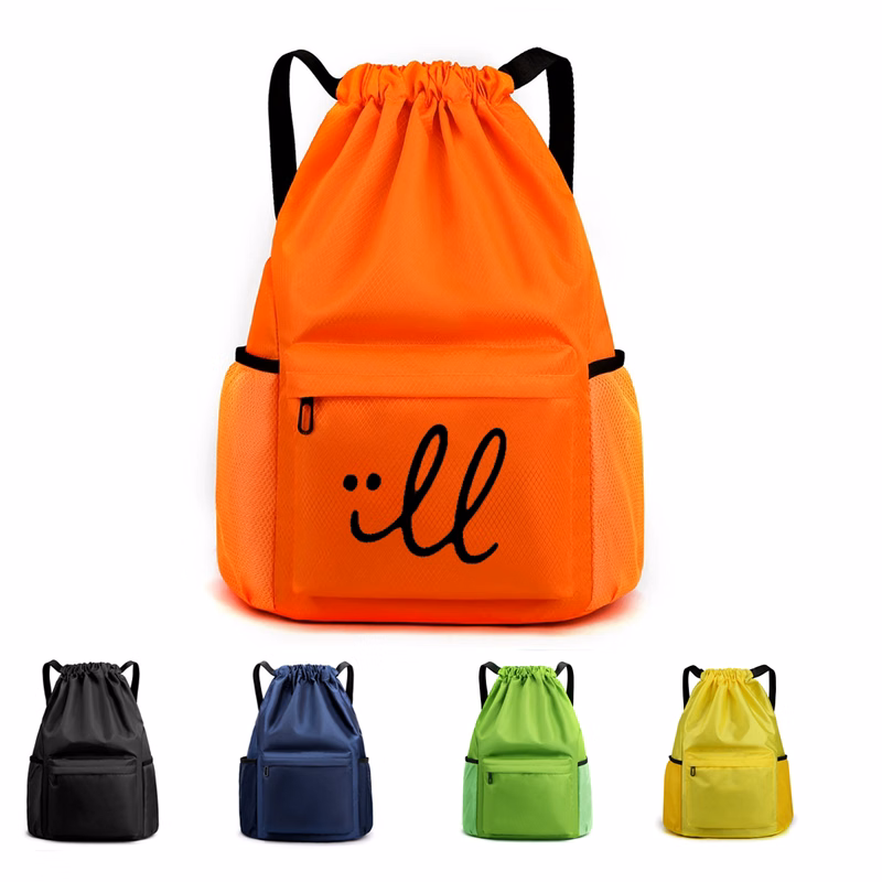 Waterproof Sports Drawstring Backpack
