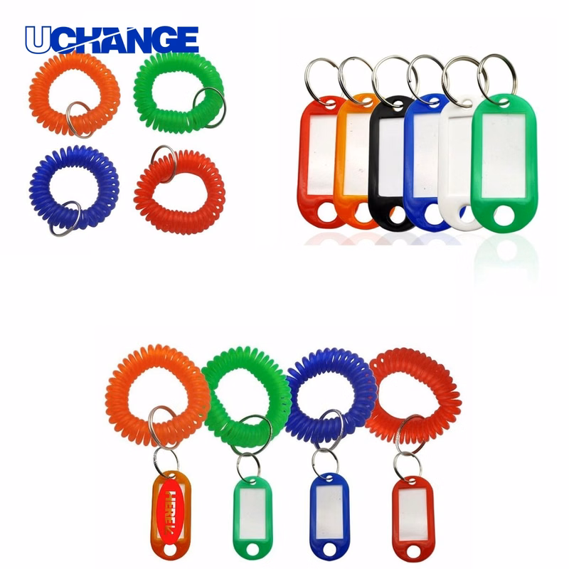 Wrist Coil Keyring with Tag