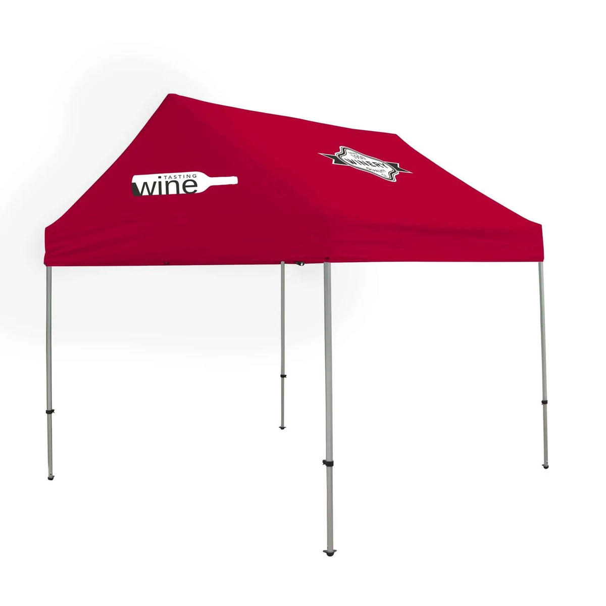10' Premium Gable Tent Kit (Full-Color Imprint, 2 Locations) 1