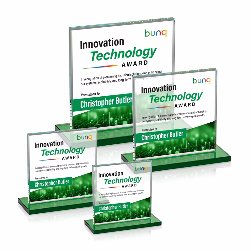 Sahara VividPrint™ Award - Green