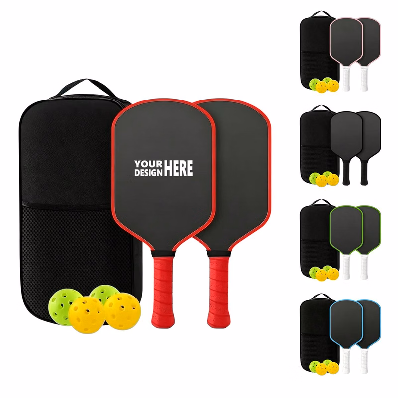 High-Performance Carbon Fiber Pickleball Set, Lightweight