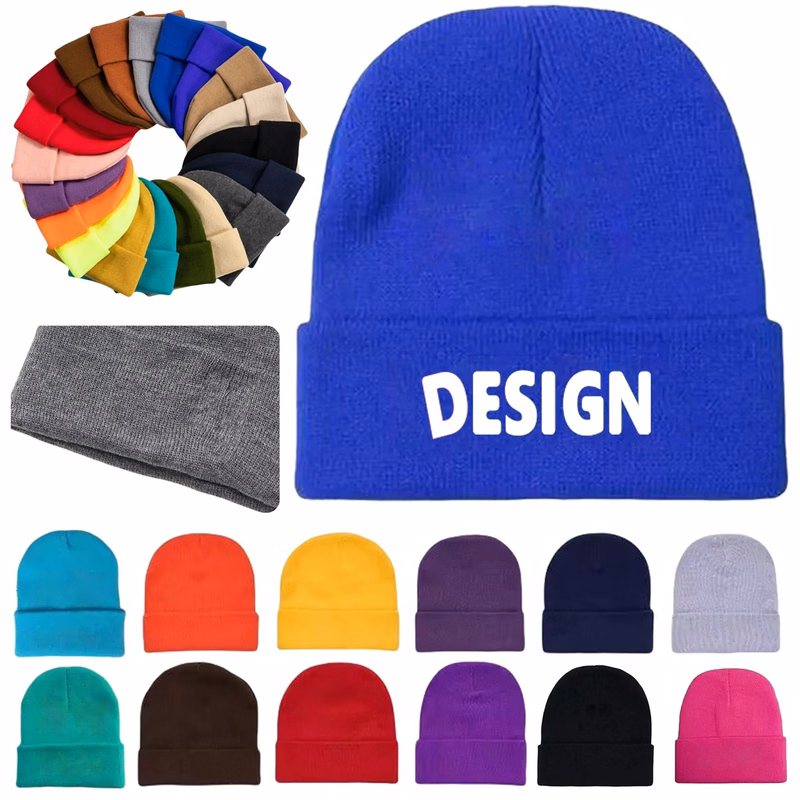 Knitted Beanie Skull Hats Cap