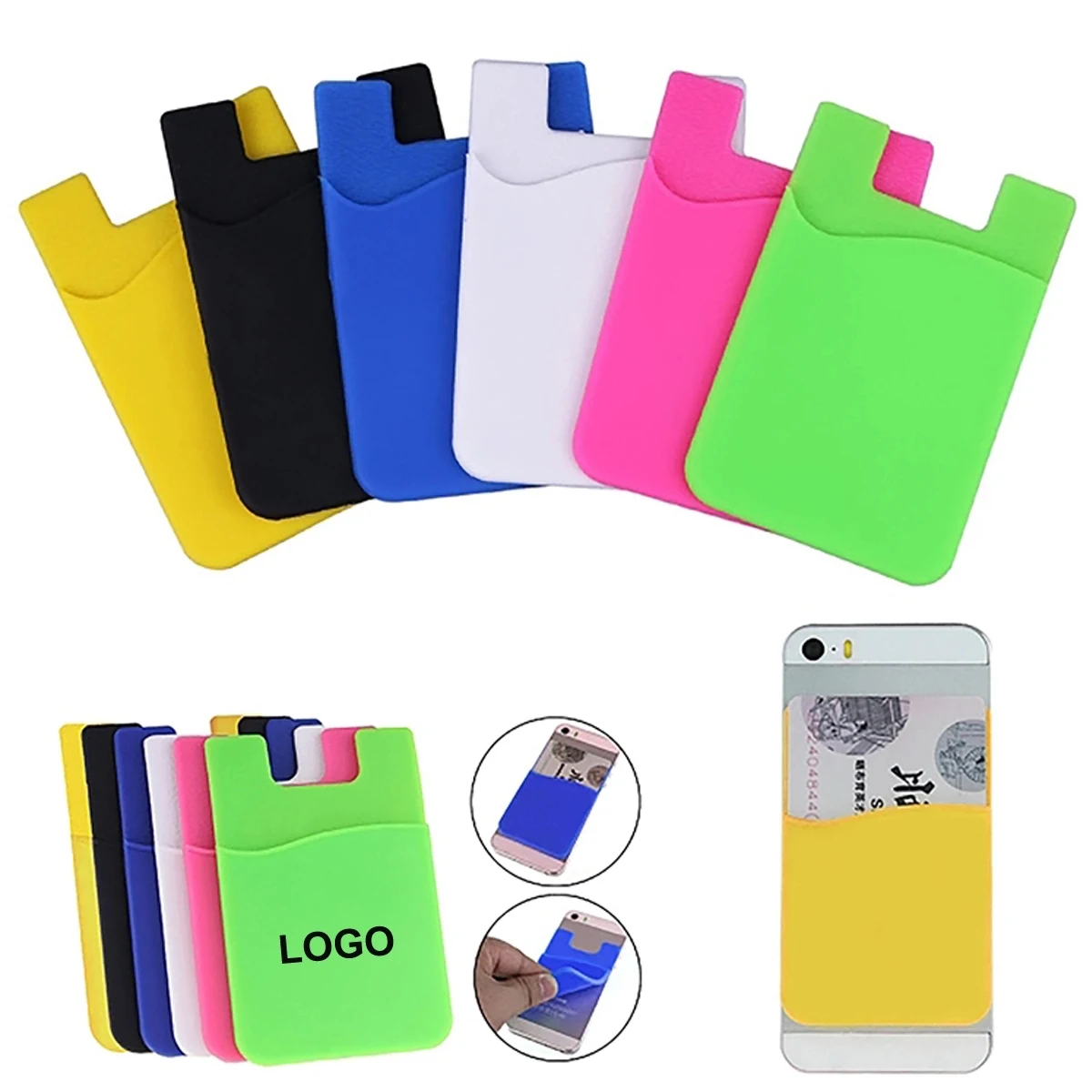 Silicone Phone Pouch Holder Case 1