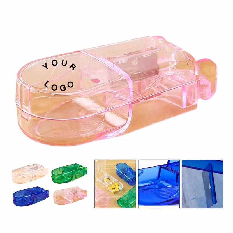 Pill Cutter Plastic Case 3.6 Inch Size