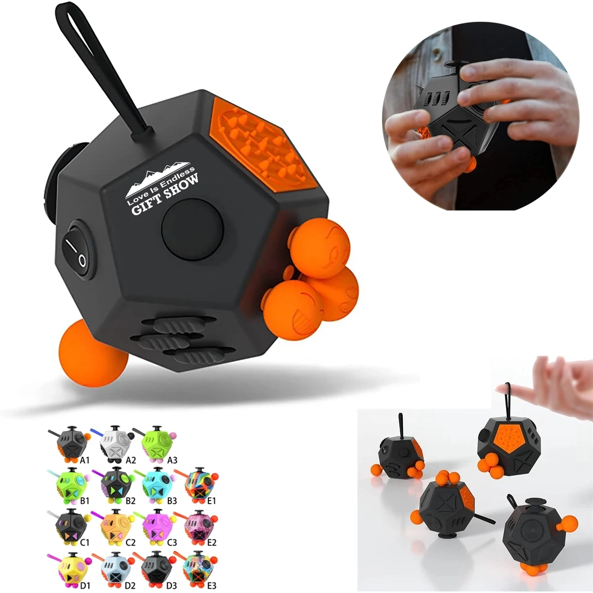 Personalized Stress Reliever Fidget Cube 1