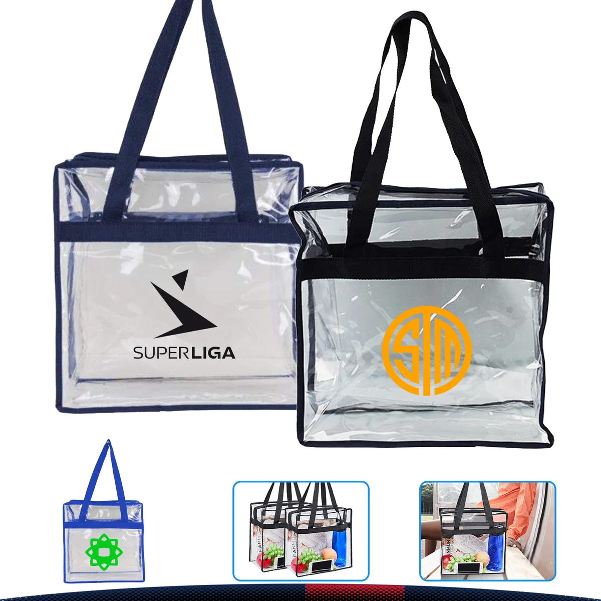 Zotam Clear Tote Bag 1