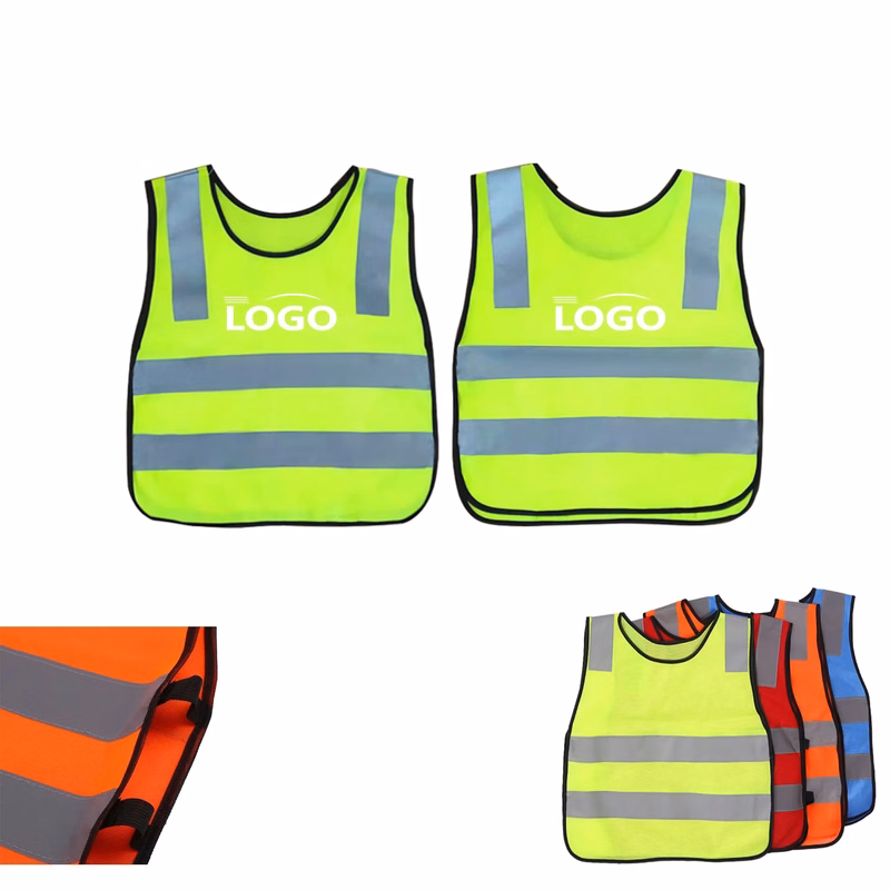MOQ 20pcs Kids Reflective Safety Vest