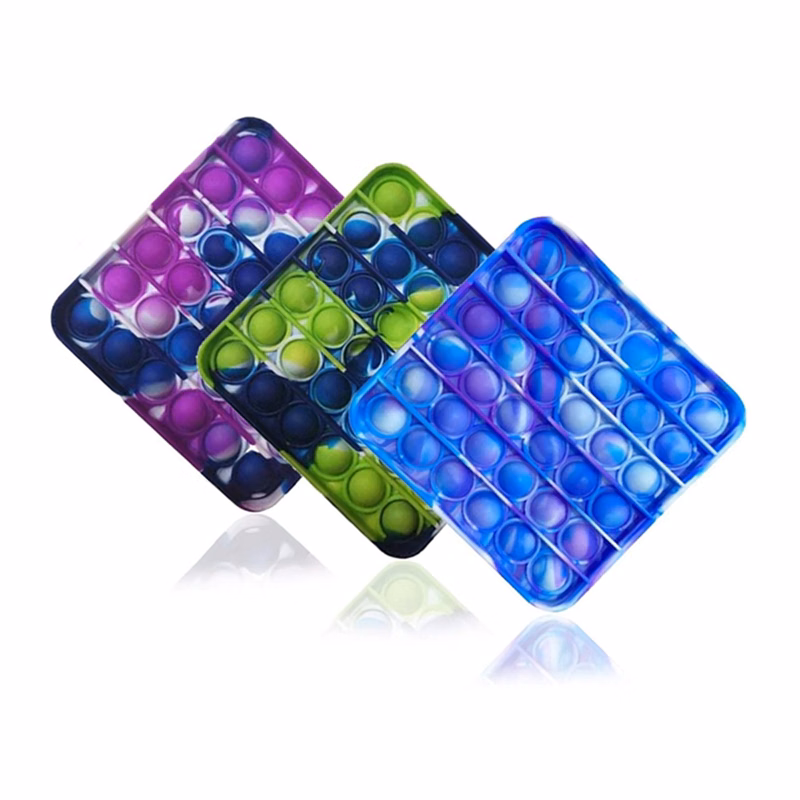 Square Push Bubble Fidget Sensory Toy