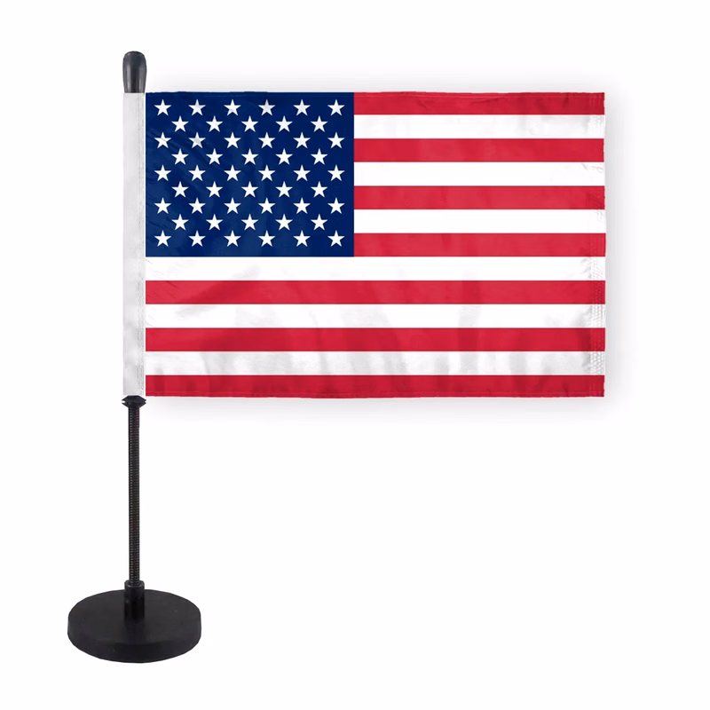 6" x 9" USA Printed Magnetic Car Flag