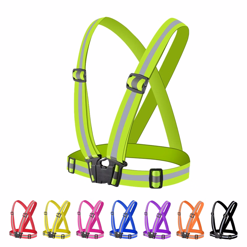 Adjustable Reflective Safety Running High Visibility Belt