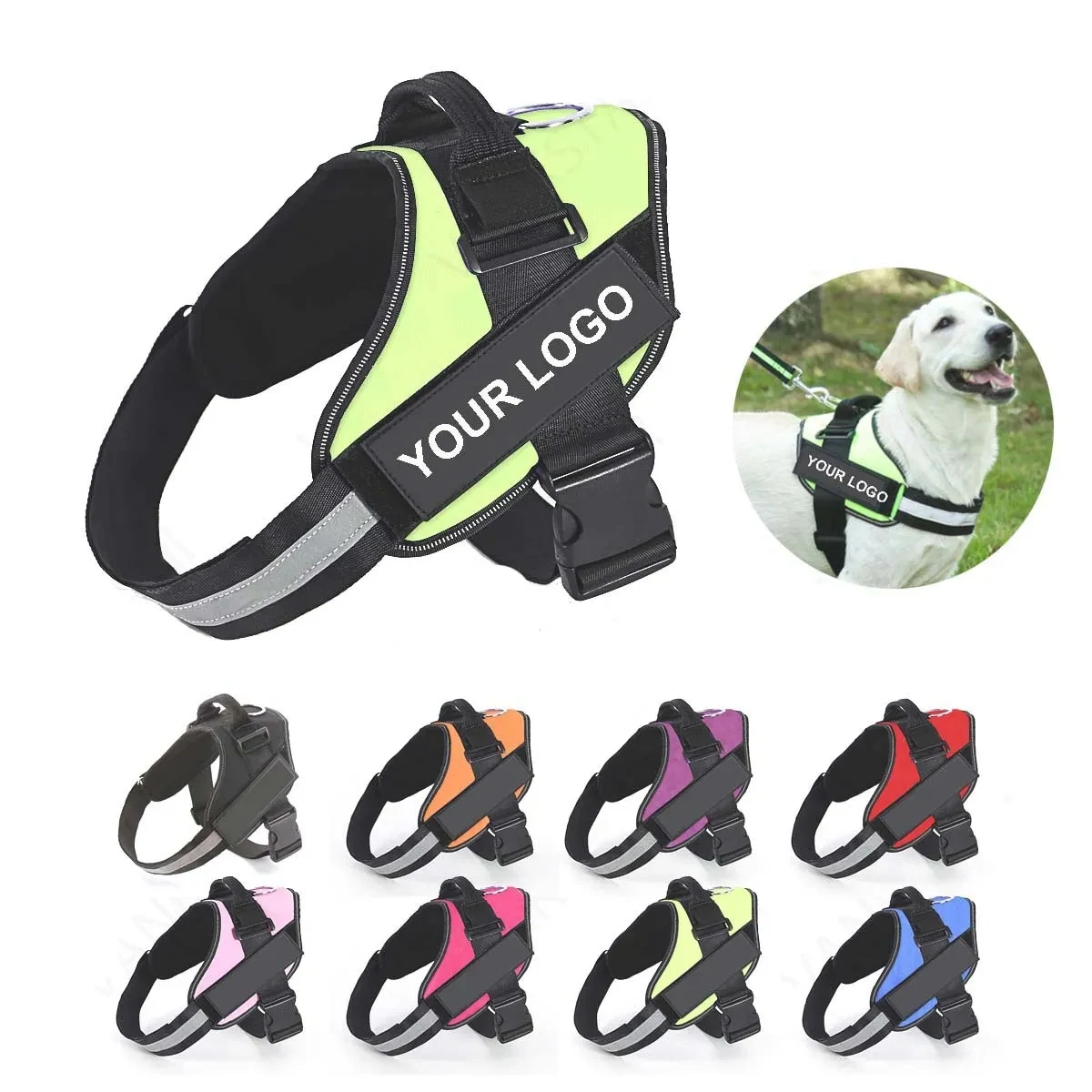 Reflective Dog Harness Vest 1