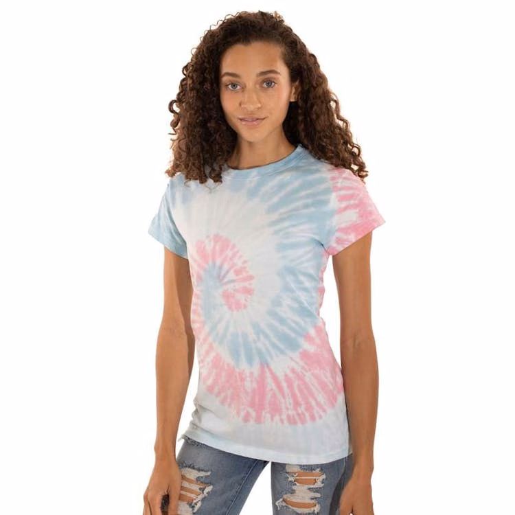 Women's T-Shirts - Spiral Tie Dye S-XL