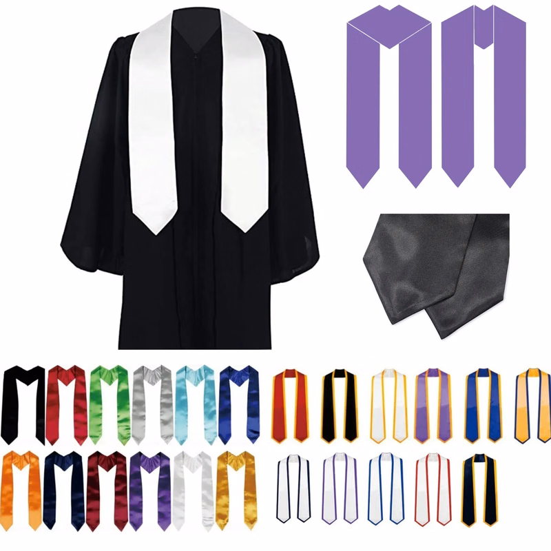 Full Coloe Graduation Stole