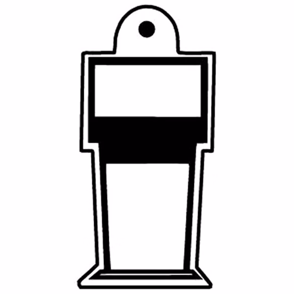 Gas Pump 2 Key Tag - Spot Color