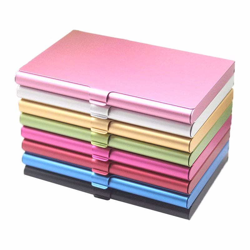 Pocket-Sized Aluminum Card Case
