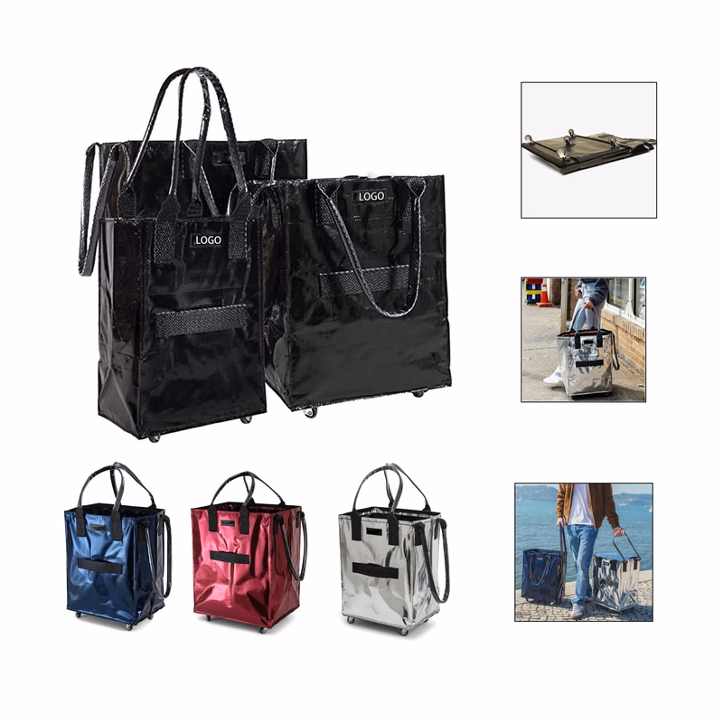Waterproof Braided Storage Portable Travel Bag With Wheels