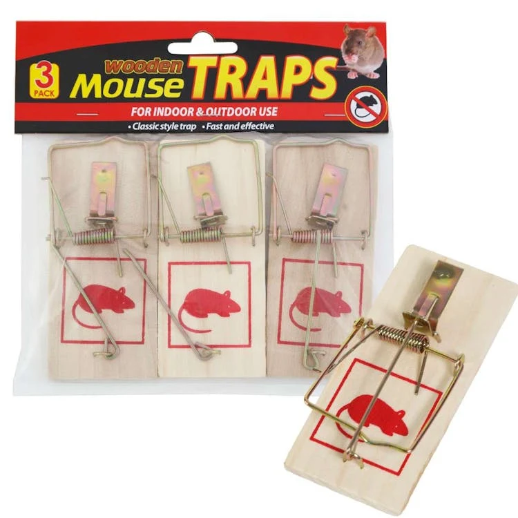 Wooden Mouse Traps 1