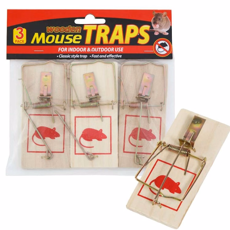 Wooden Mouse Traps