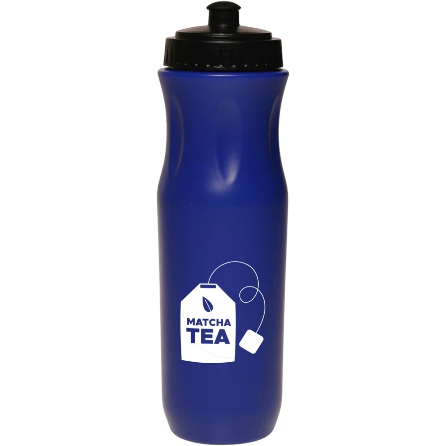 Plastic Sports Water Bottle - Push Cap, 26 oz. 1