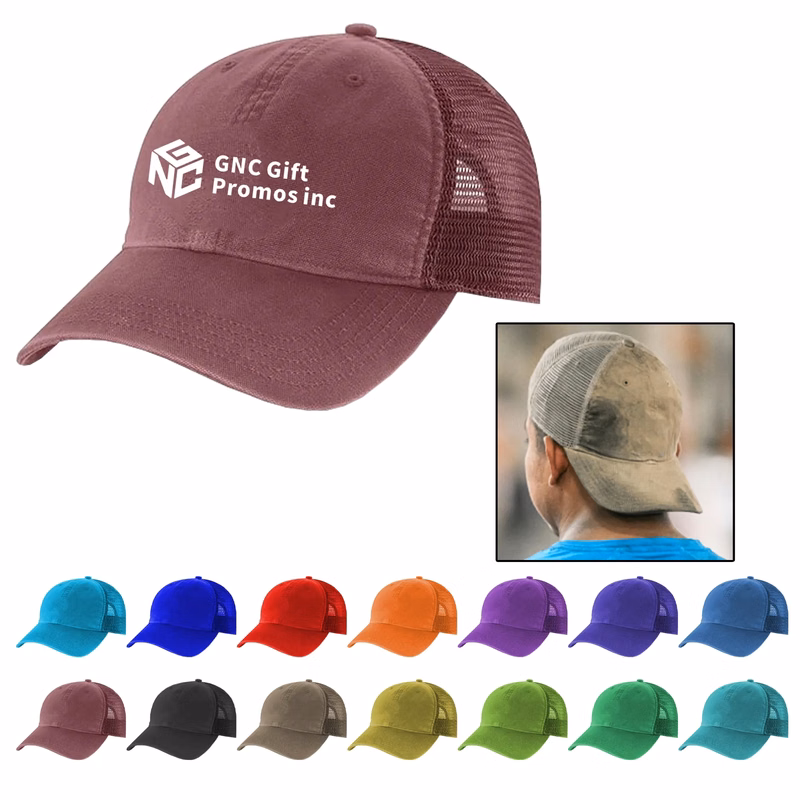 Canvas Mesh Back Hat