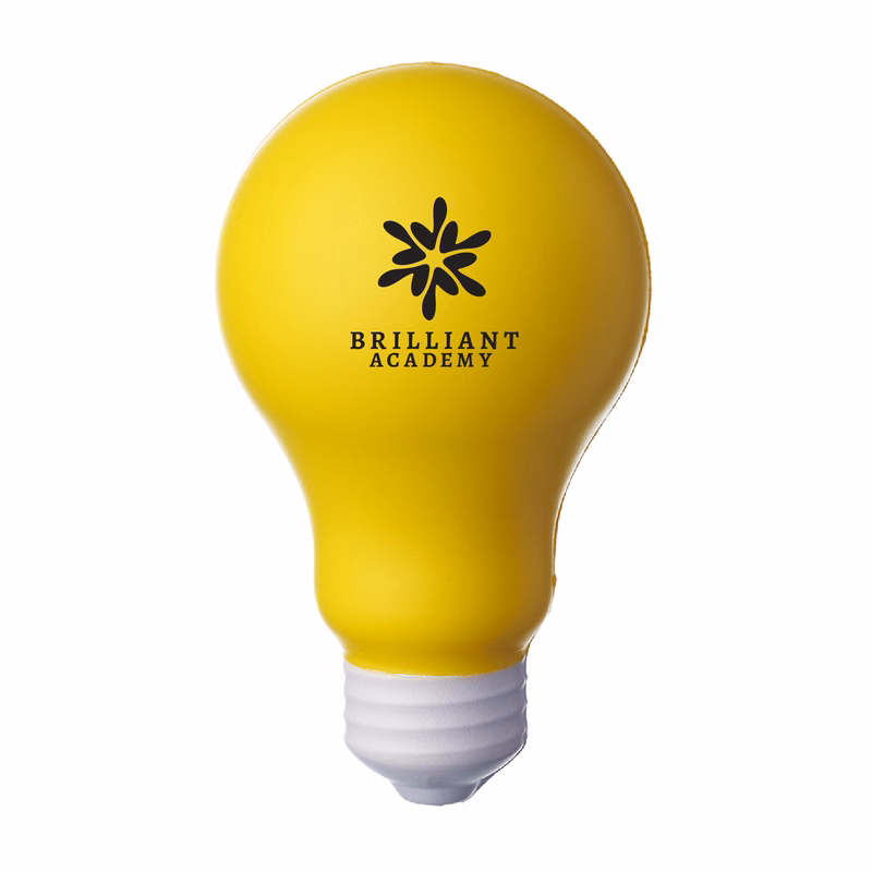 Incandescent Bulb Stress Ball (1 Color Imprint)