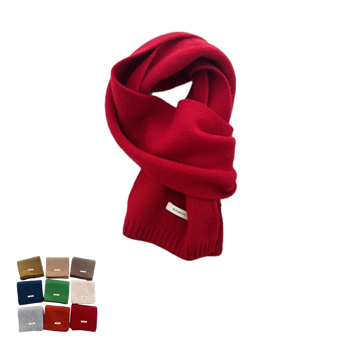 100% Wool Winter Warm Scarf 1
