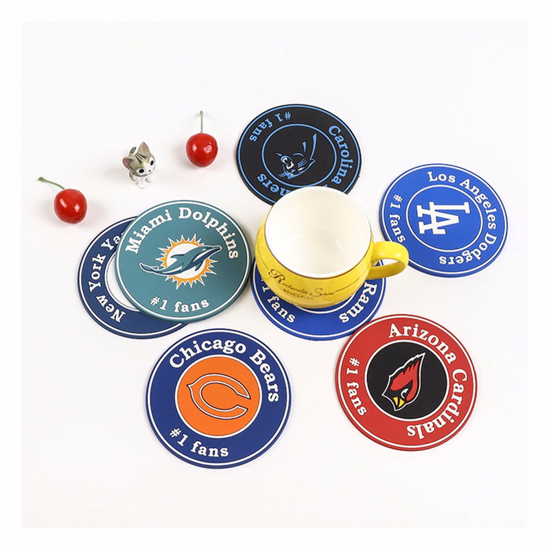 Engraved Pvc Coaster For Tableware