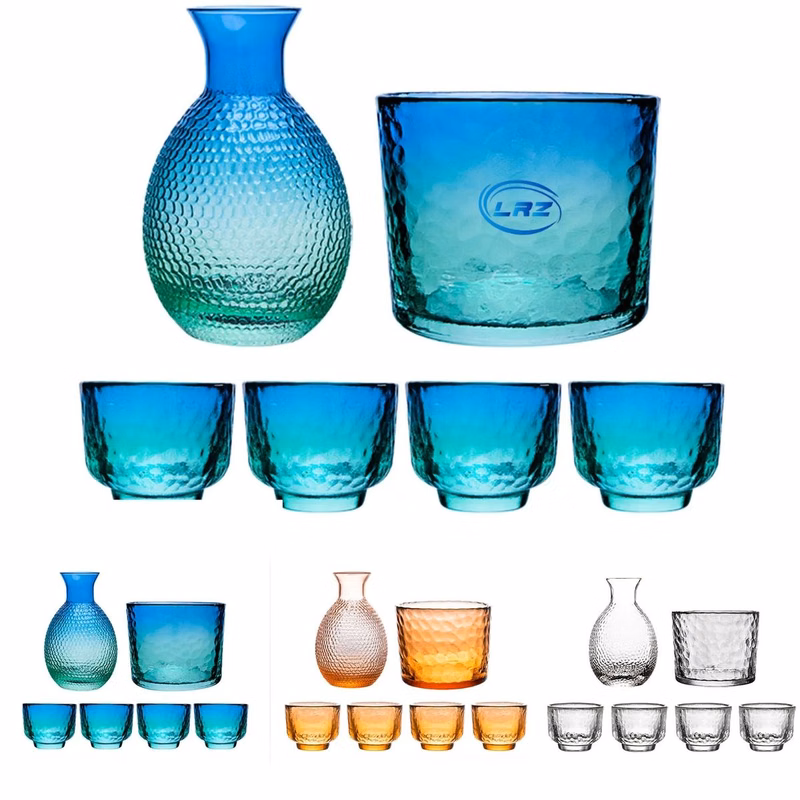 Crystal Glass Wine Warmer Set