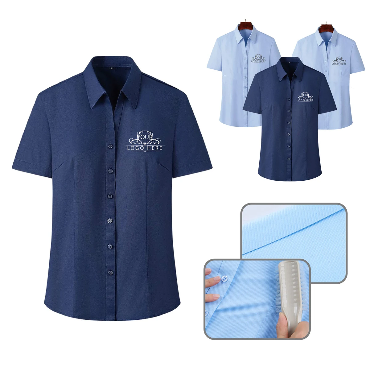 Cotton Short Sleeve Shirt 1