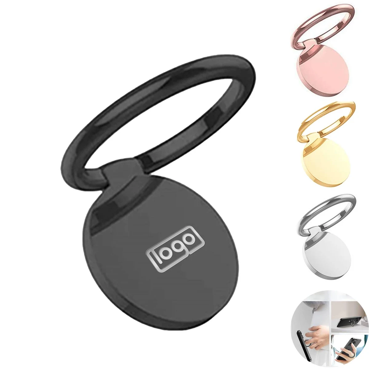 Zinc Alloy Adjustable Phone Ring Holder Stand 1