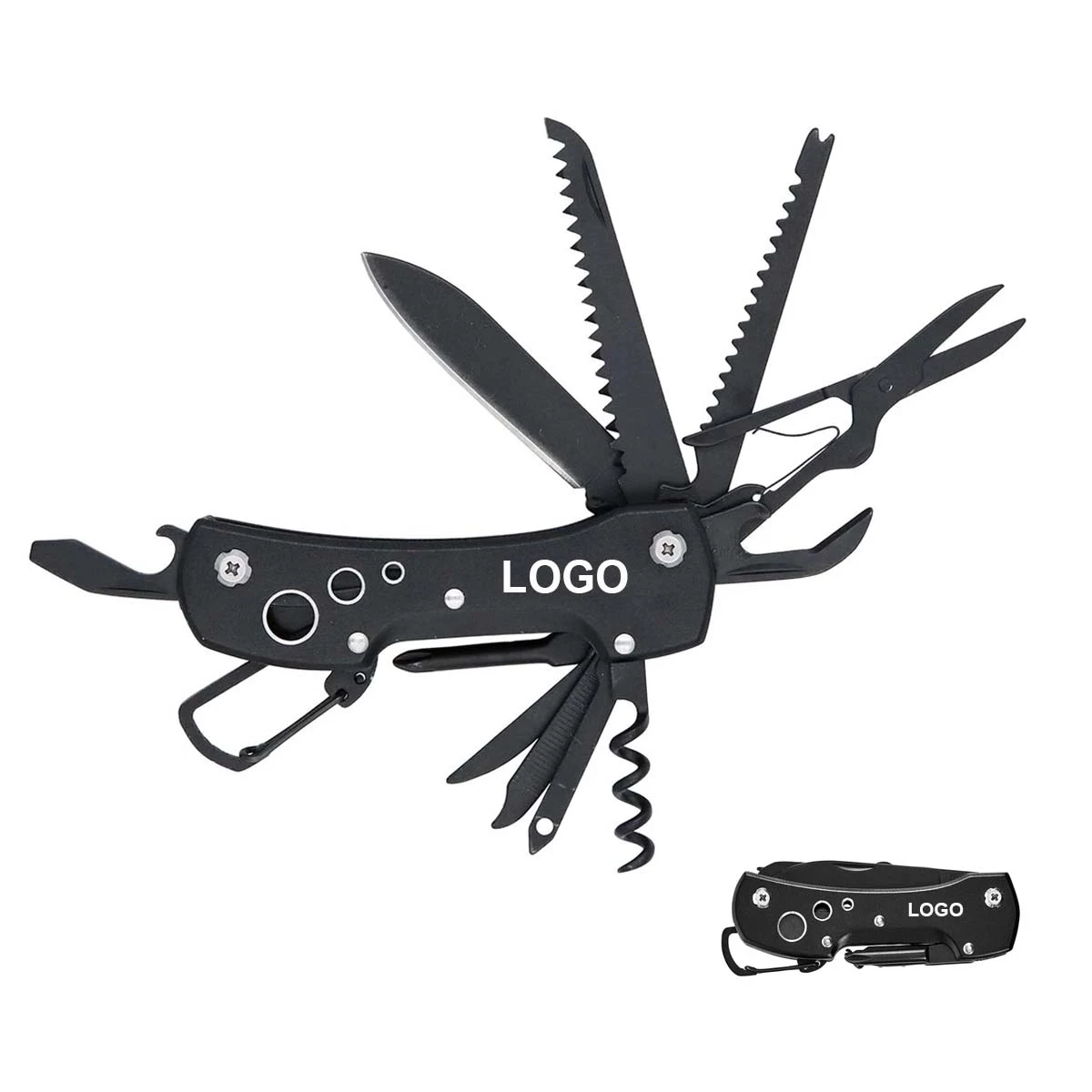 15-in-1 Stainless Steel Multitool Pocket Knife 1
