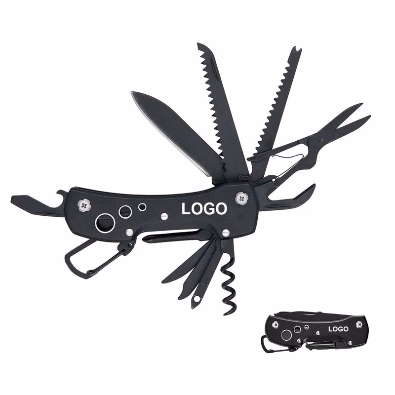 15-in-1 Stainless Steel Multitool Pocket Knife