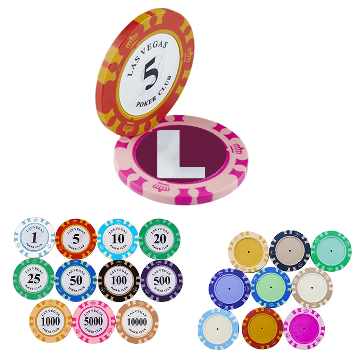Stylish Nash Clay Poker Chips 1